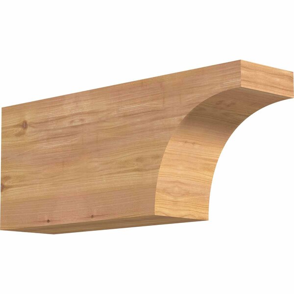 Ekena Millwork Huntington Smooth Rafter Tail, Western Red Cedar, 5 1/2"W x 10"H x 24"L RFT06X10X24HUN00SWR - main